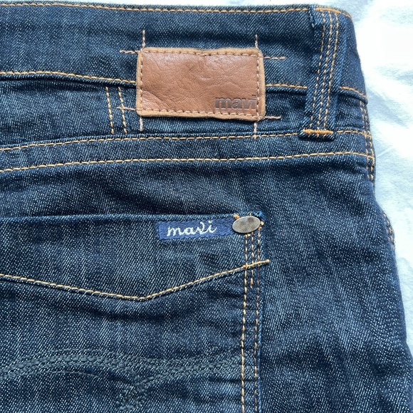 Mavi Jeans Zoe Boot Cut Size 31 x 32" Dark Wash 5 Pocket 8 1/2" Rise - Picture 7 of 11